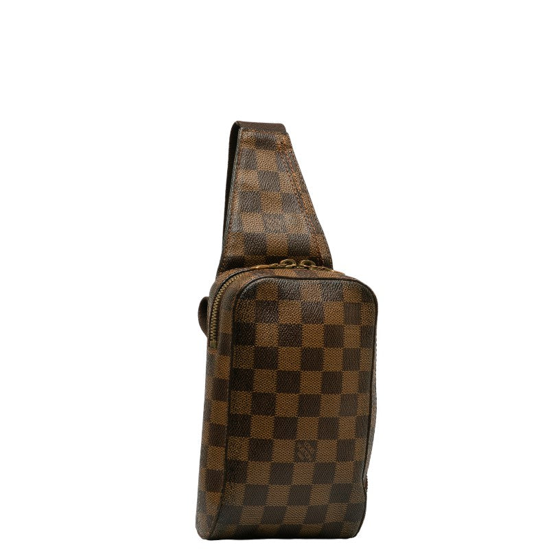 Louis Vuitton Damier Ebene Geronimos  Shoulder Bag Canvas N51994 in Good condition