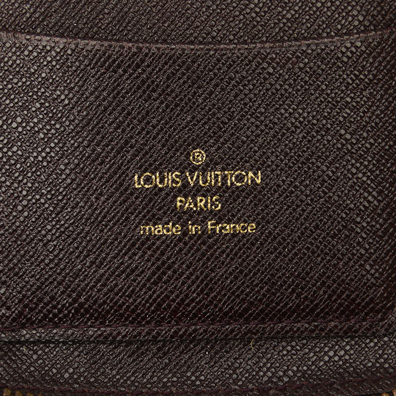 Louis Vuitton Taiga Agenda Geode Leather Long Wallet M30616 in Very Good Condition