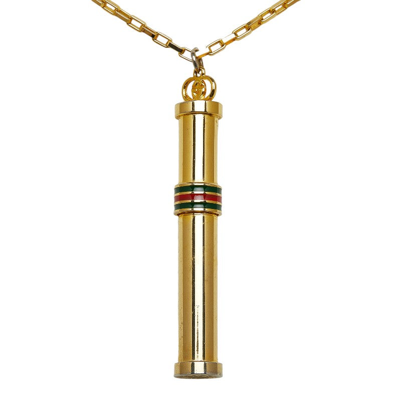Gucci Atomizer Necklace Metal Necklace in Good condition