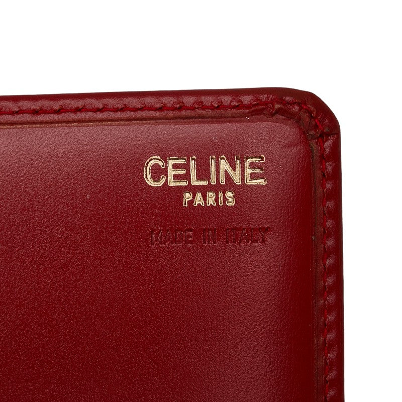 Celine Leather Long Wallet Long Wallet Leather in Good condition