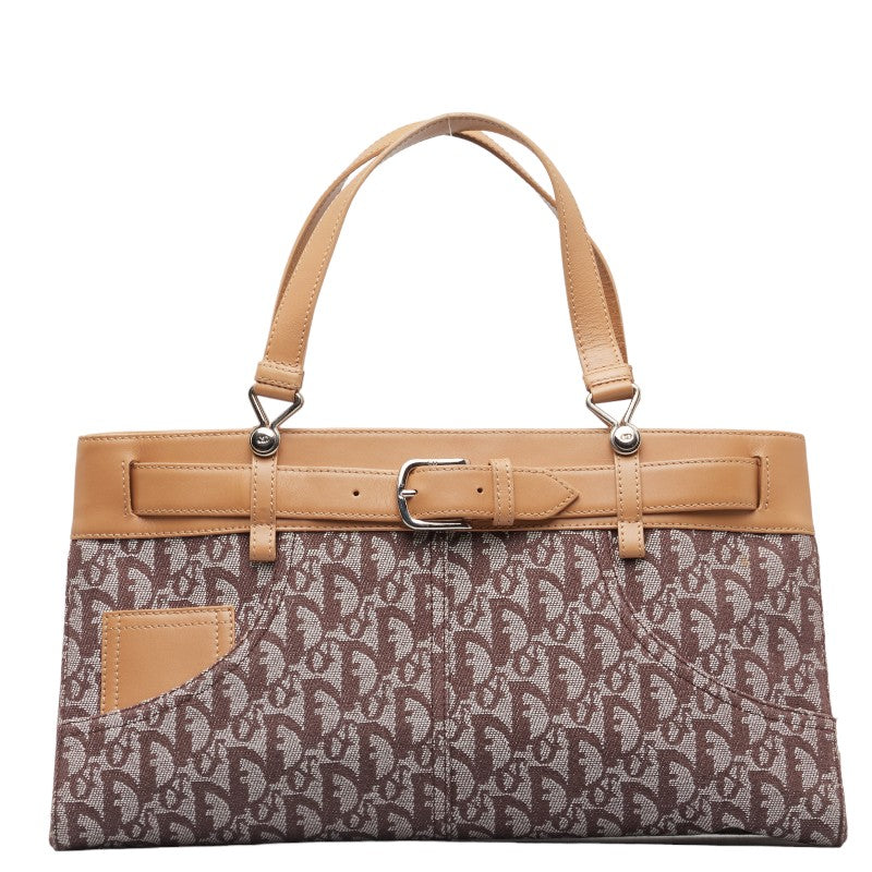 Dior Oblique Canvas Handbag Canvas Handbag in Good condition