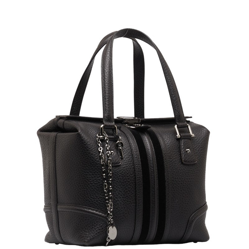 Gucci Leather Treasure Boston Bag  Leather Handbag 146002 in Good condition