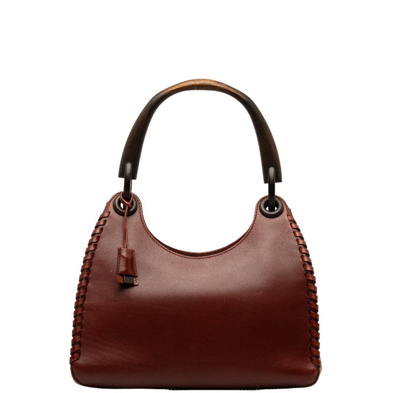 Leather Shoulder Bag 106237