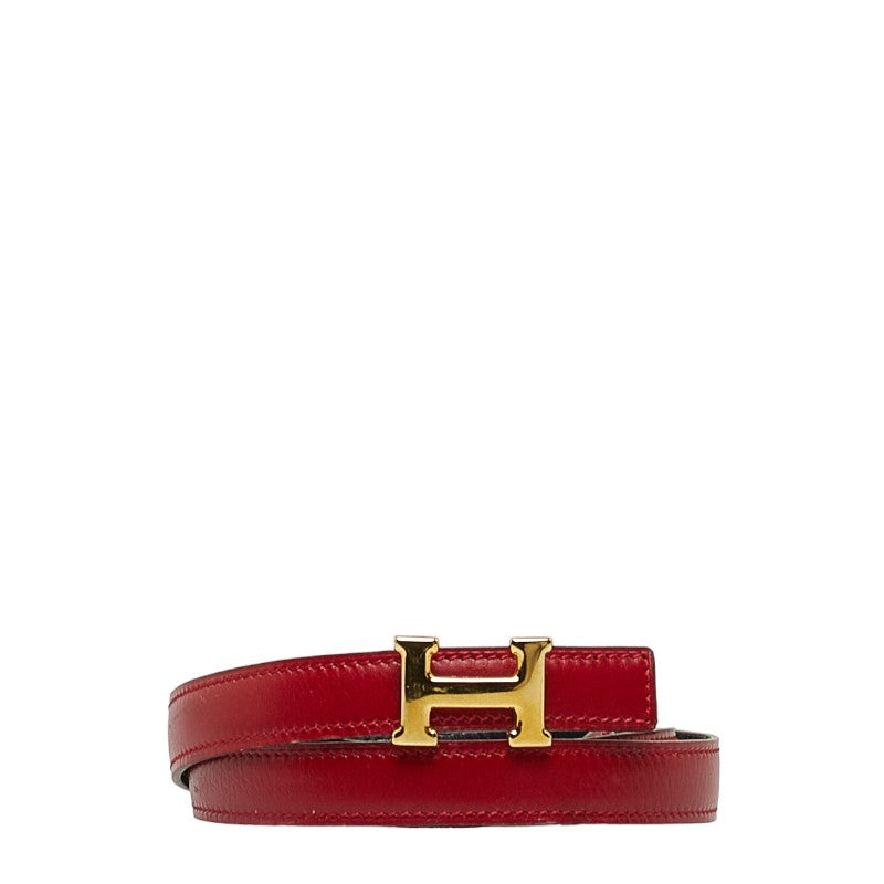 Hermes Mini Constance H Reversible Leather Belt in Very Good Condition