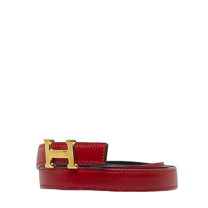 Hermes Mini Constance H Reversible Leather Belt in Very Good Condition