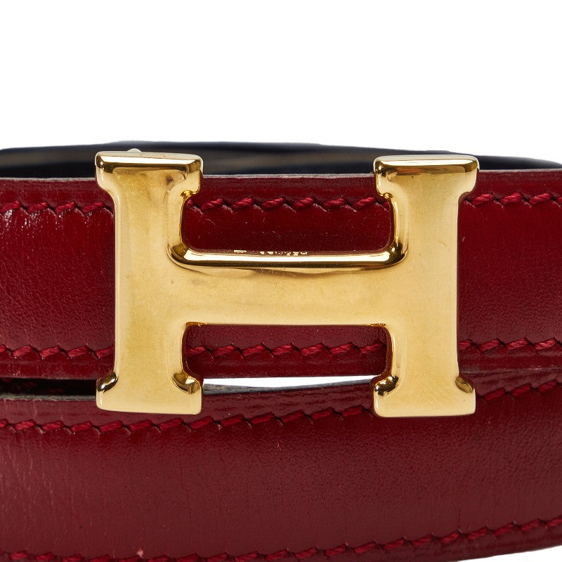 Hermes Mini Constance H Reversible Leather Belt in Very Good Condition