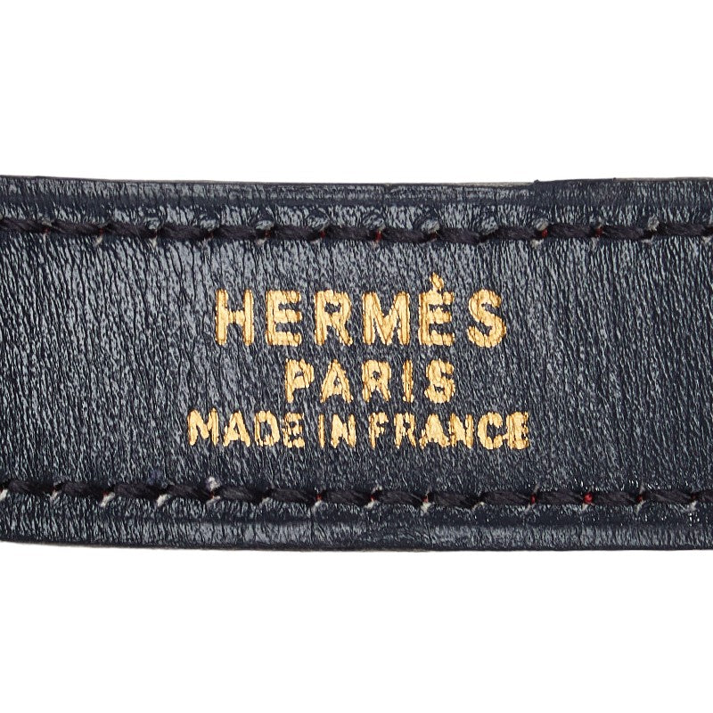 Hermes Mini Constance H Reversible Leather Belt in Very Good Condition