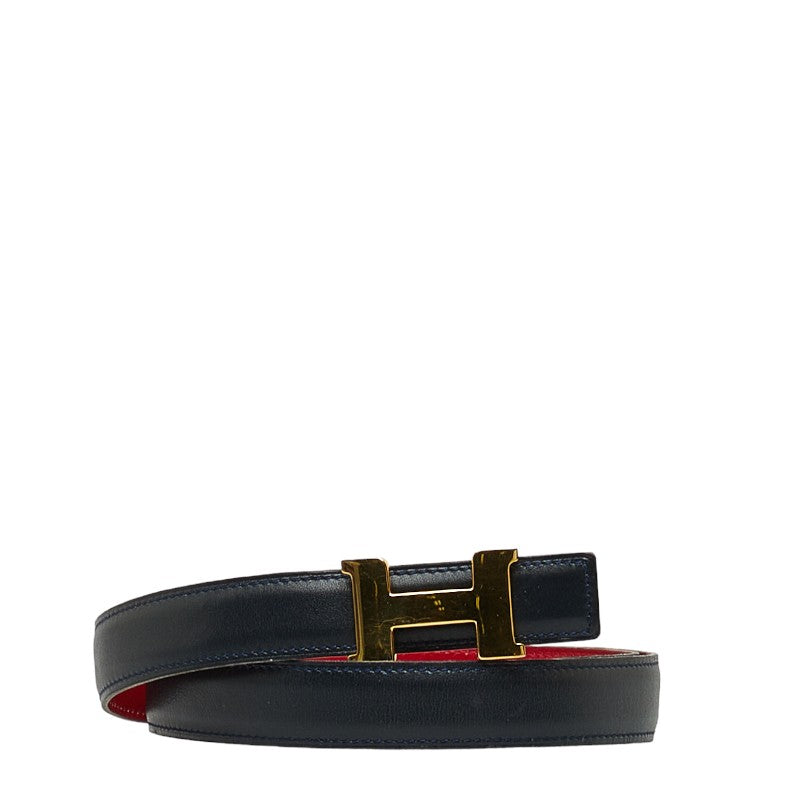 Hermes Constance H Reversible Leather Belt