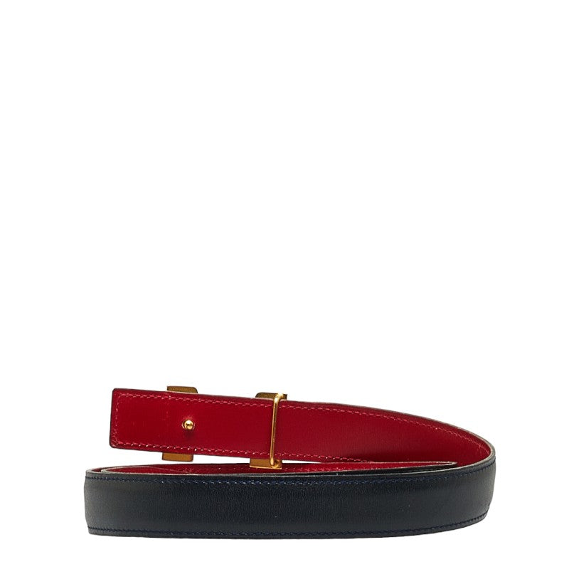 Hermes Constance H Reversible Leather Belt