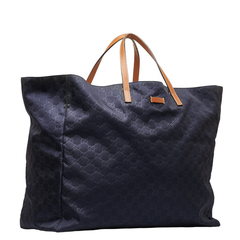 Gucci GG Nylon Tote Bag Canvas Tote Bag 286198 in Good condition