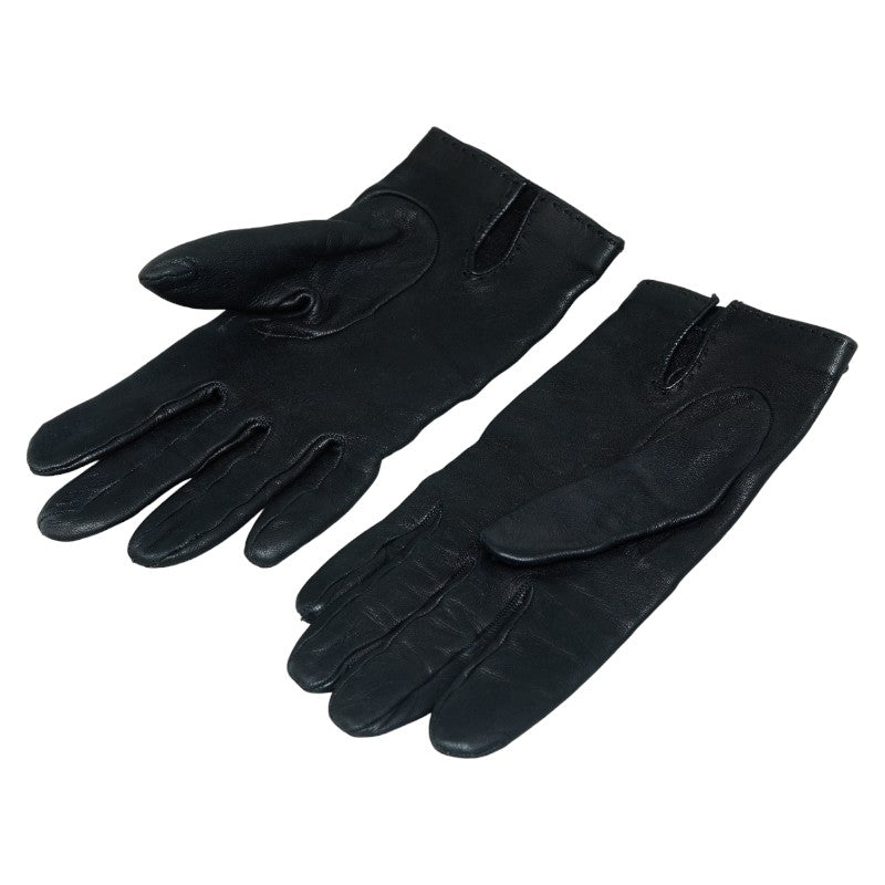 Cadena Charm Leather Gloves
