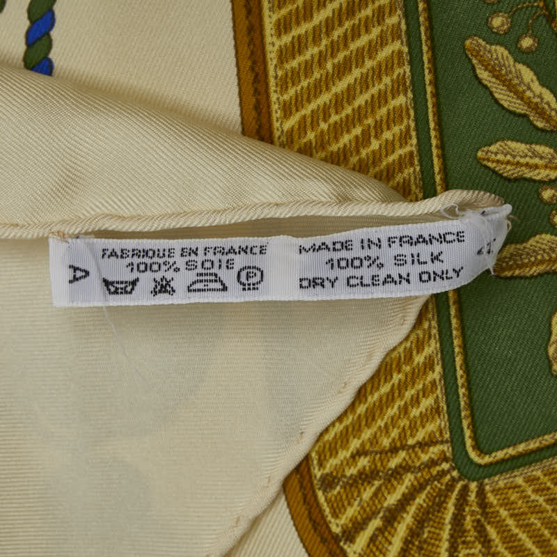 Hermes Silk Scarf Carré 90 Poste et Cavalerie