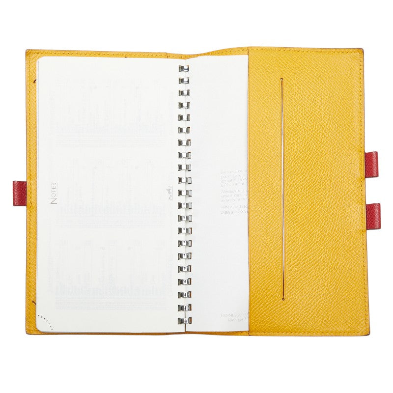 Hermes Agenda Vision Notebook Cover Red Epson