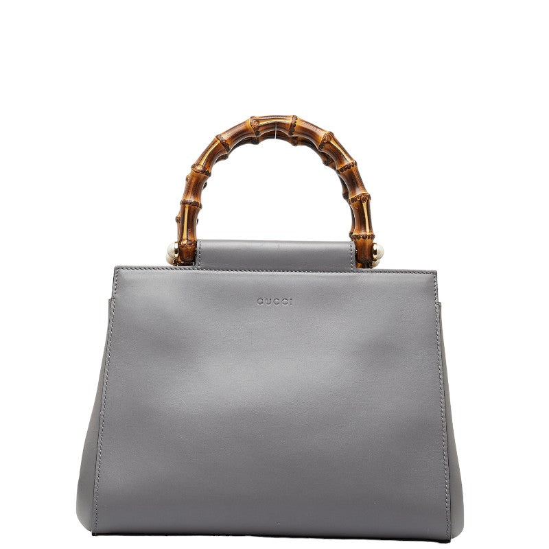 Gucci Leather Nymphaea Handbag Leather Handbag 453767 in Good condition