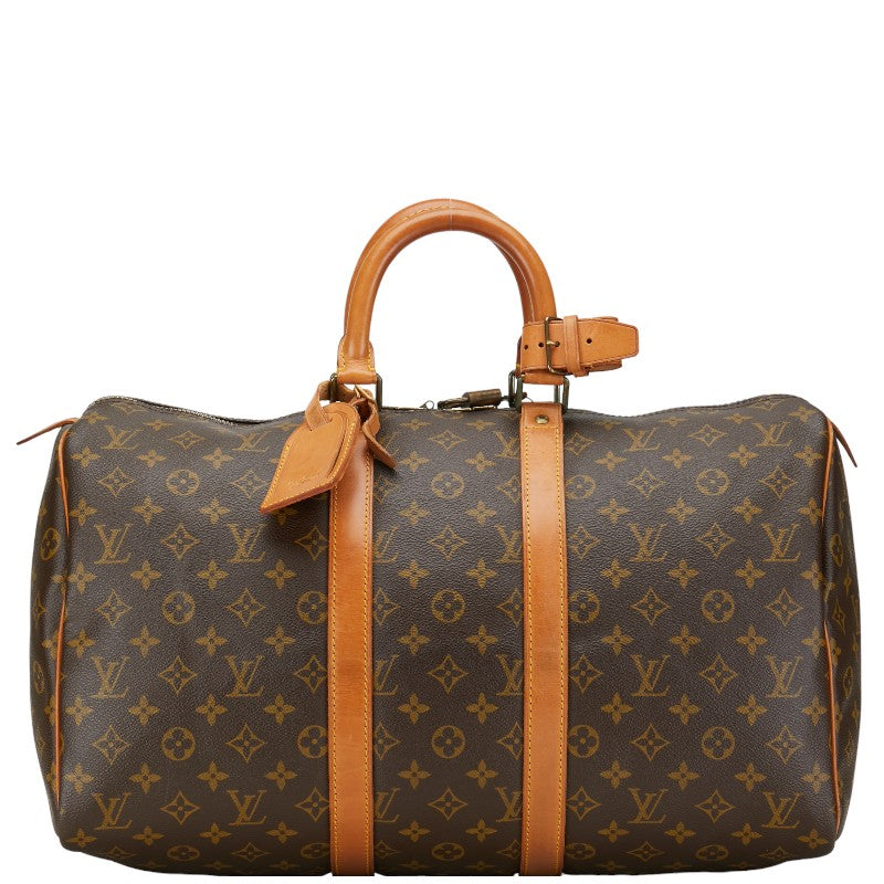 Louis Vuitton Keepall 45 Canvas Handbag M41428 in Good condition