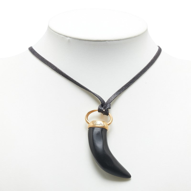 Pomellato Victoria Necklace Black K18 Yellow Gold