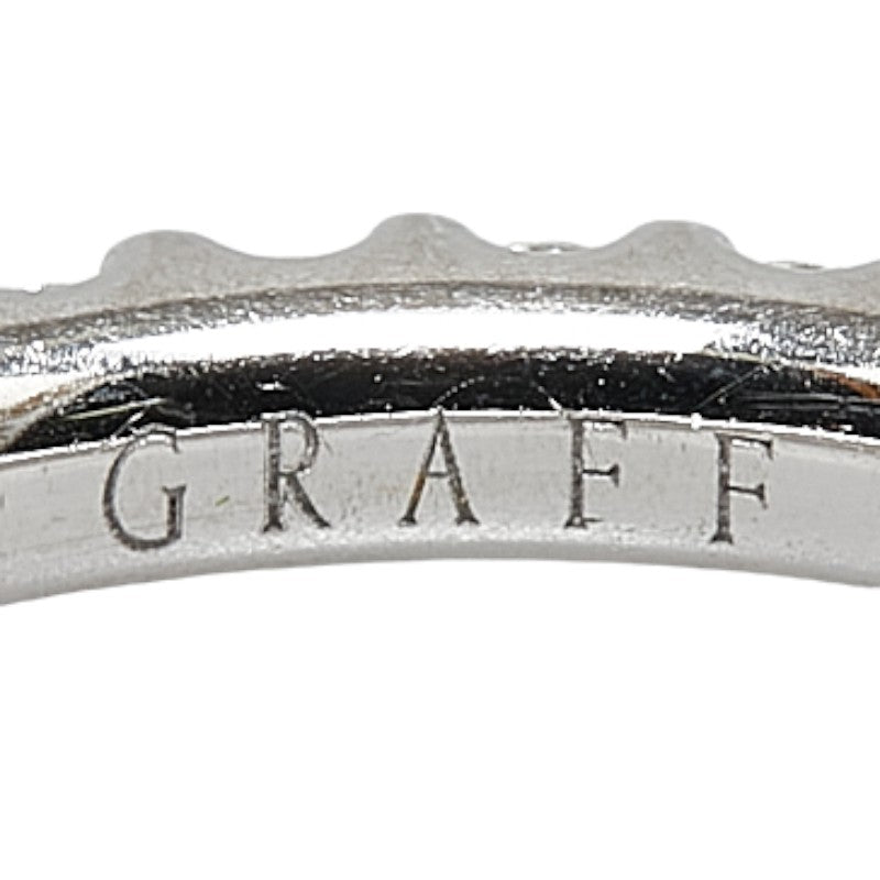 GRAFF K18WG Full Eternity Ring White Gold Diamond in Great Condition