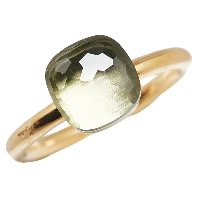 Pomellato Nude #52 Ring K18 Gold Plasiolite in Great Condition