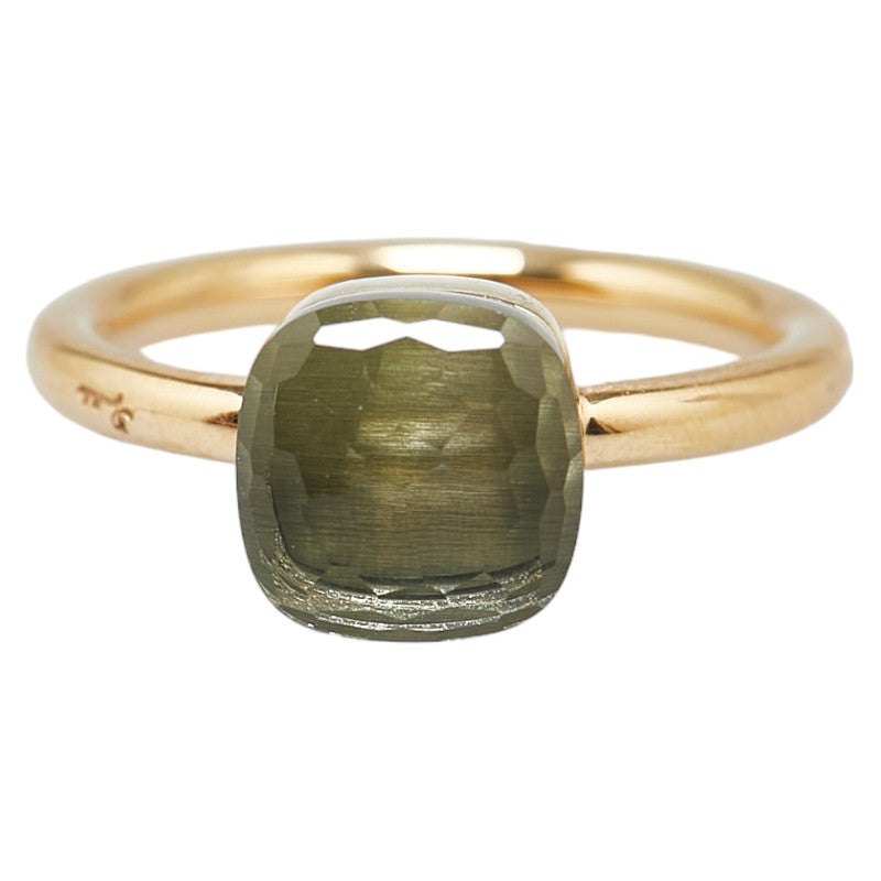 Pomellato Nude #52 Ring K18 Gold Plasiolite in Great Condition