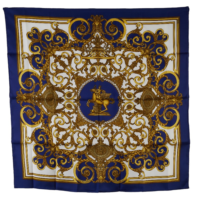 Hermes Silk Scarf 88cm x 88cm Carre 90 LES TUILERIES in Great Condition