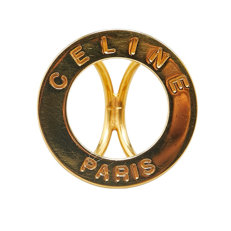 Celine Gold Plated Scarf Ring