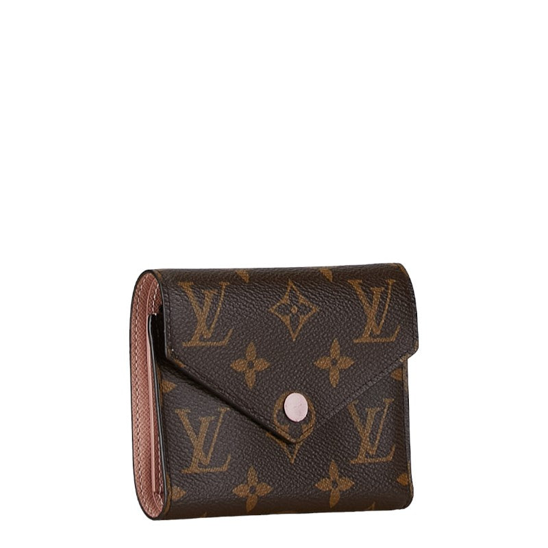 Louis Vuitton Monogram Victorine Trifold Wallet M62360 in Very Good Condition