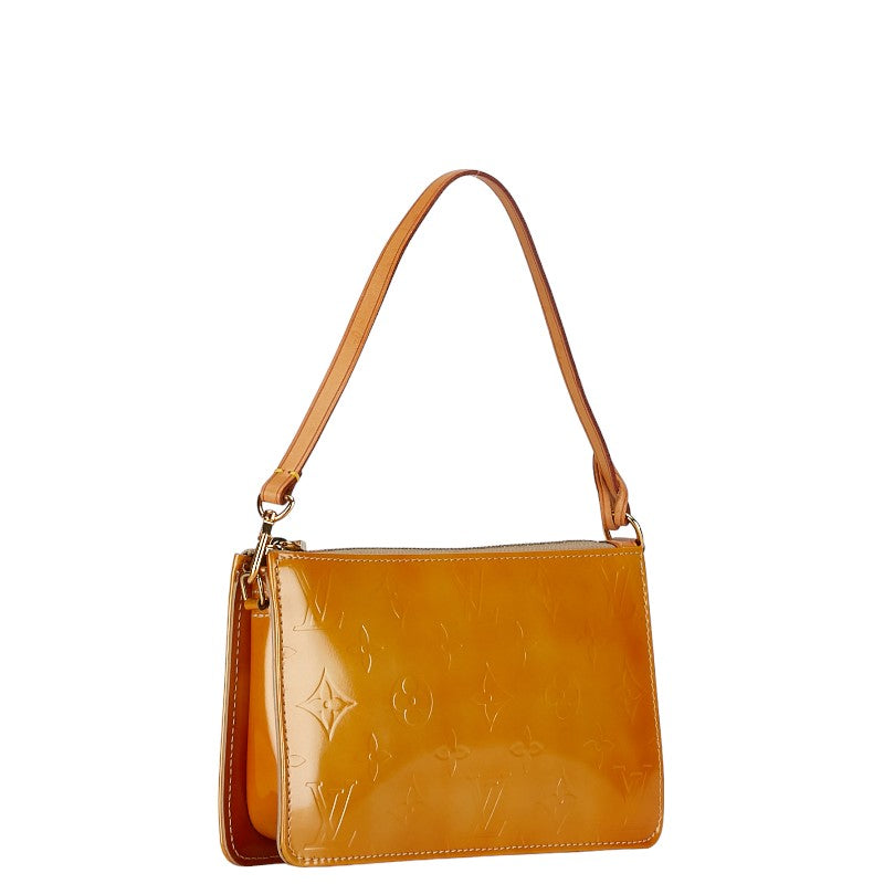 Louis Vuitton Lexington Pouch Leather Handbag M91010 in Good condition