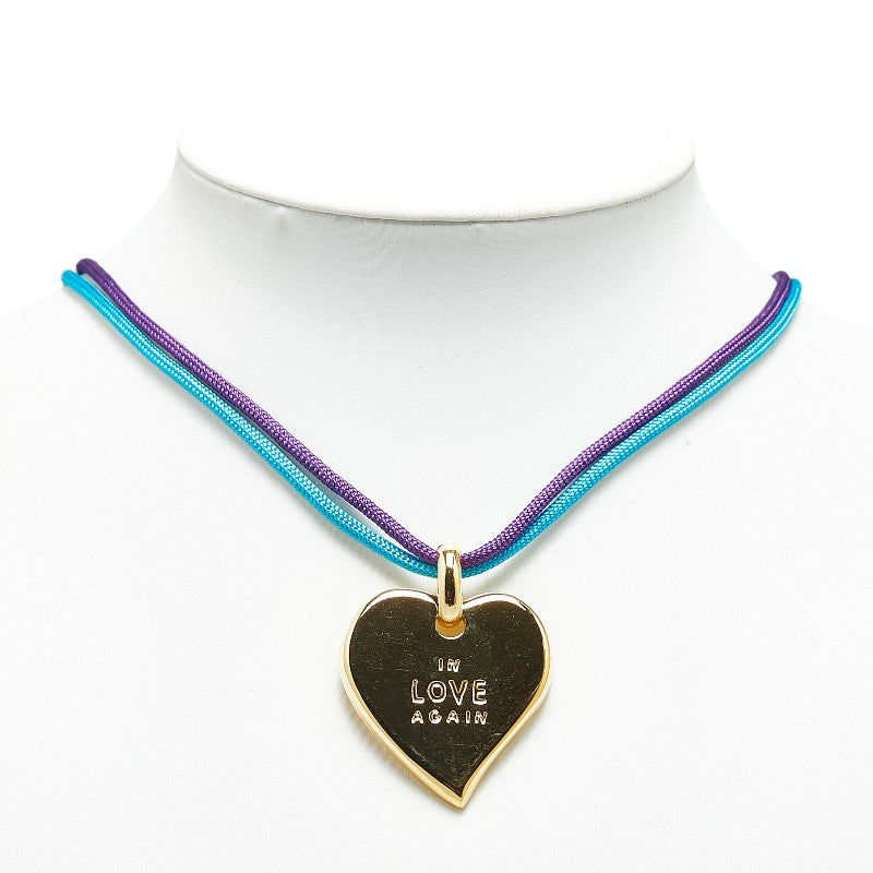 Yves Saint Laurent Heart Motif IN LOVE AGAIN Necklace Choker in Very Good Condition