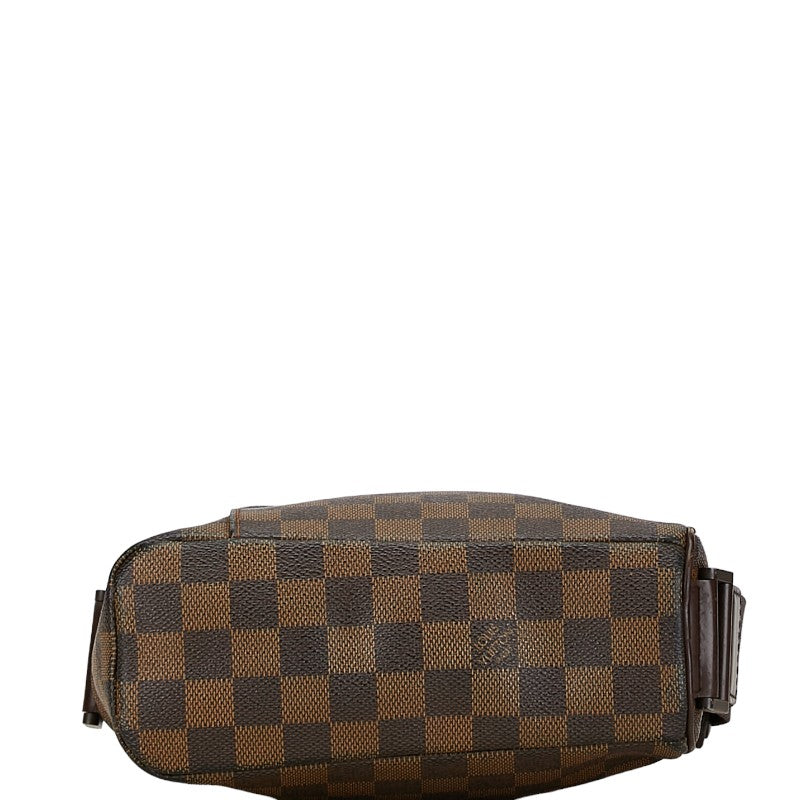 Louis Vuitton Damier Olaf PM Shoulder Bag N41442 Brown PVC Leather in Very Good Condition