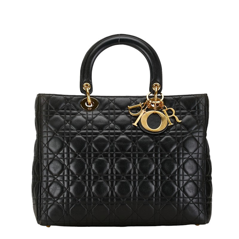 Dior Lady Dior Lambskin Handbag