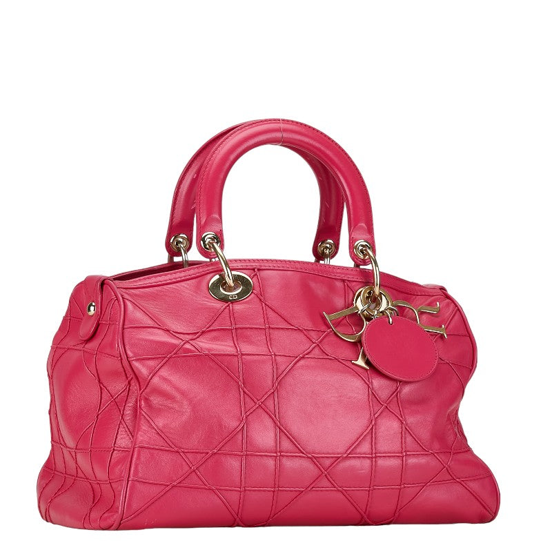 Dior Granville Cannage Leather Handbag