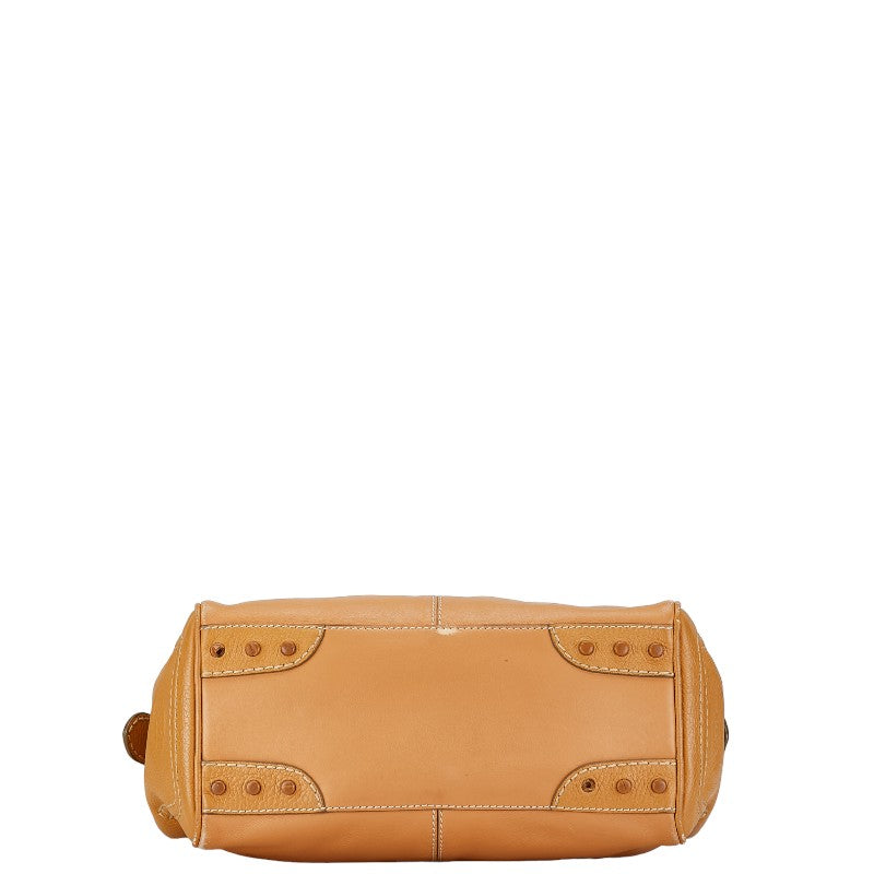 Tod's Leather One Shoulder Bag Brown