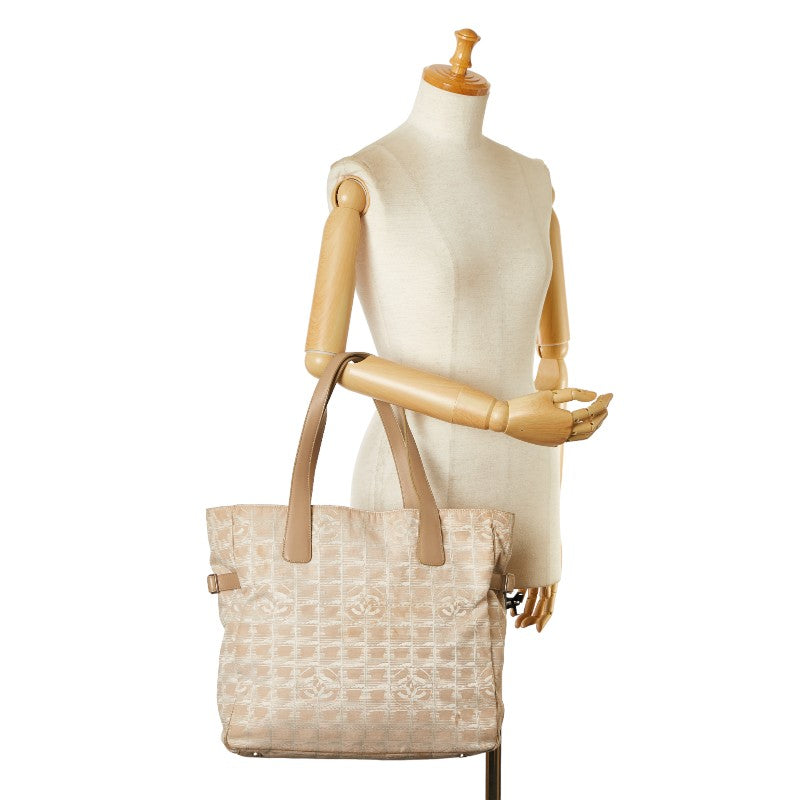 Chanel New Travel Line GM Tote Bag Beige