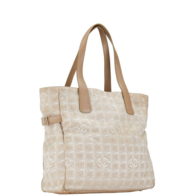 Chanel New Travel Line GM Tote Bag Beige