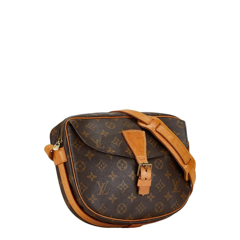 Louis Vuitton Monogram Jeune Fille MM Shoulder Bag M51226 Brown PVC Leather