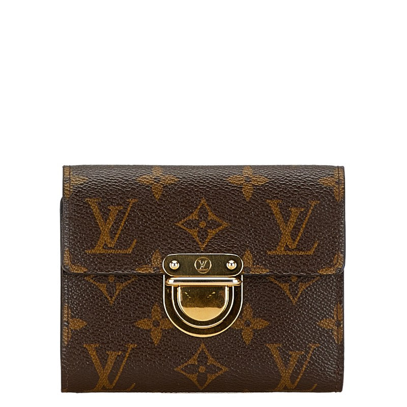 Louis Vuitton Monogram Portefeuille Koala Bifold Wallet M58013 Brown PVC Leather in Very Good Condition