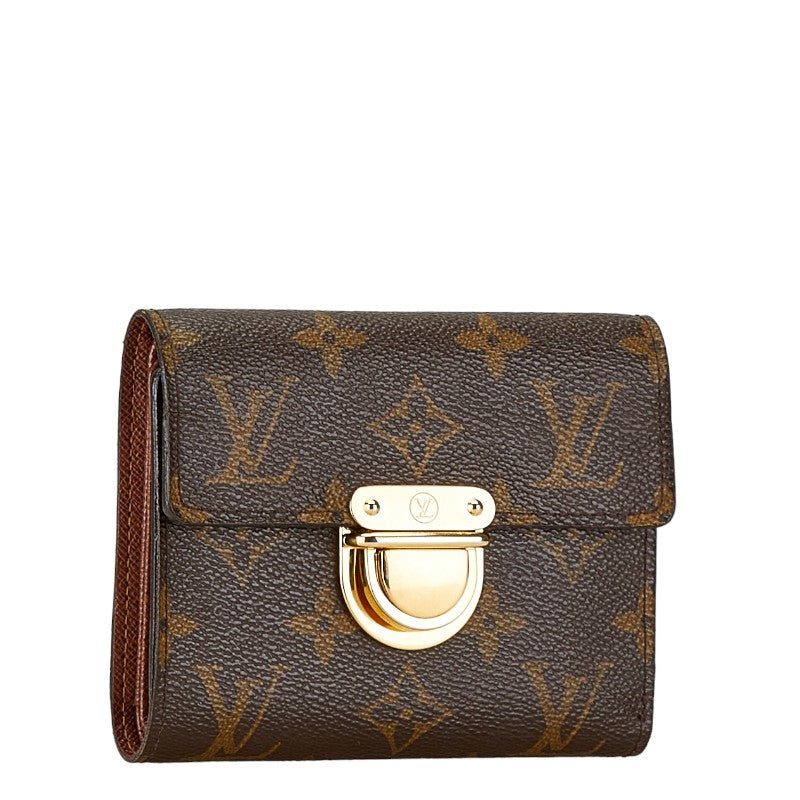 Louis Vuitton Monogram Portefeuille Koala Bifold Wallet M58013 Brown PVC Leather