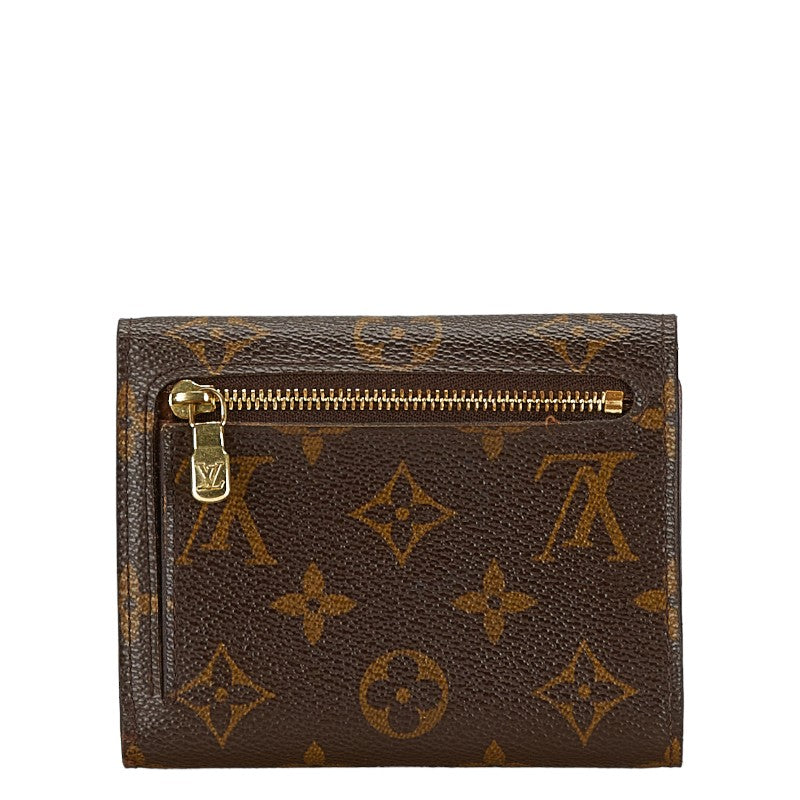 Louis Vuitton Monogram Portefeuille Koala Bifold Wallet M58013 Brown PVC Leather in Very Good Condition