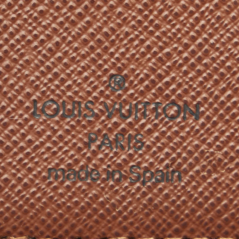 Louis Vuitton Monogram Portefeuille Koala Bifold Wallet M58013 Brown PVC Leather