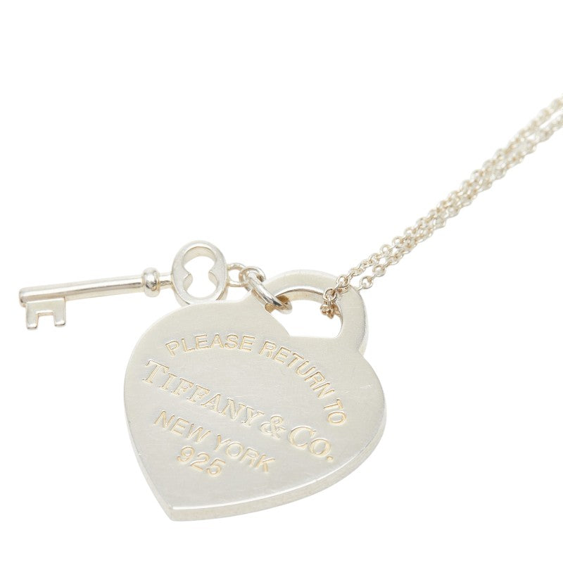 Tiffany&Co. Return to Heart Tag Key SV925 Necklace