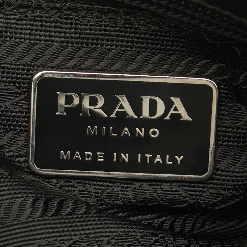 Prada Polyurethane Wool Tote Bag B9333