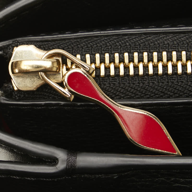 Christian Louboutin Leather Studded Chain Shoulder Bag