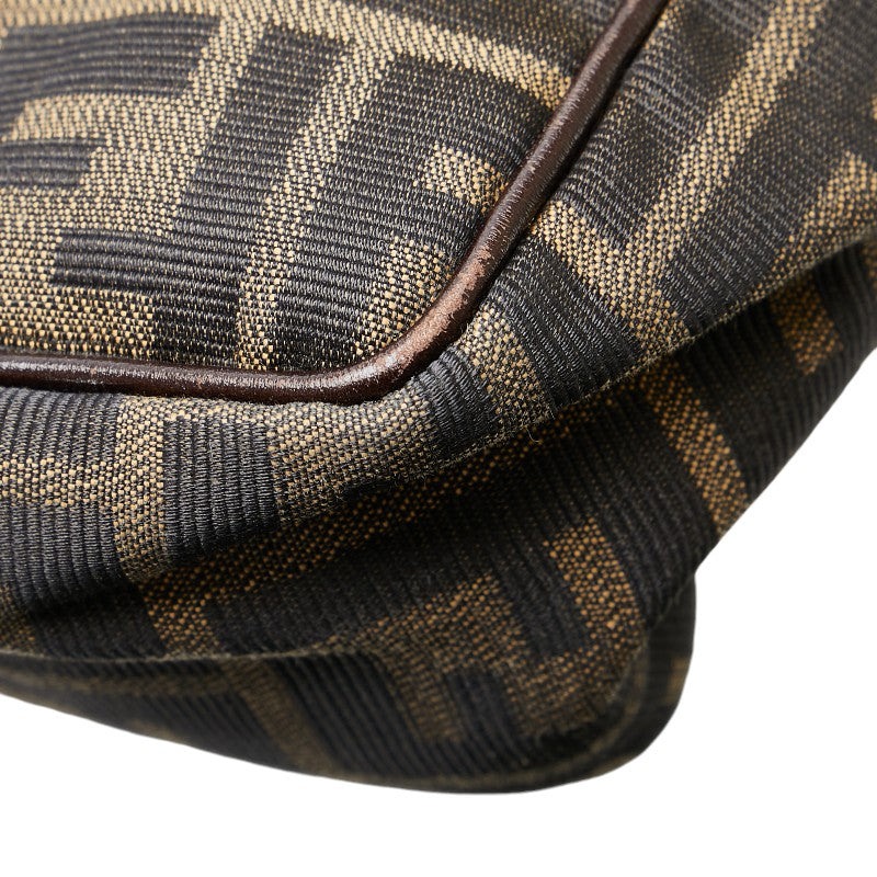 Fendi Canvas Leather Zucca Business Bag