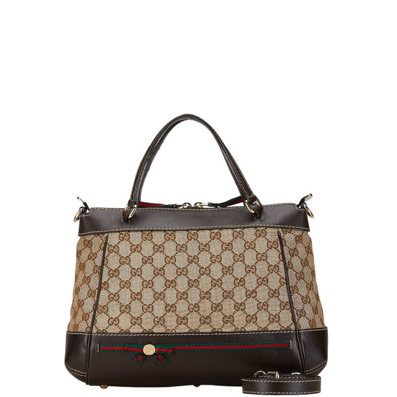 Gucci GG Canvas Mayfair 2WAY Handbag Shoulder Bag 269894