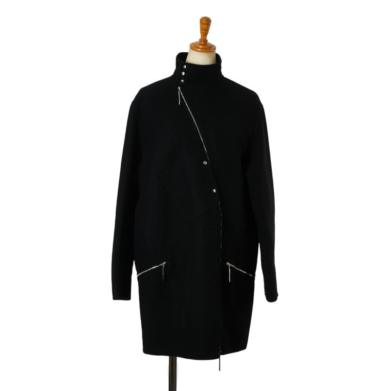 Louis Vuitton Cashmere Down Coat Black in Very Good Condition