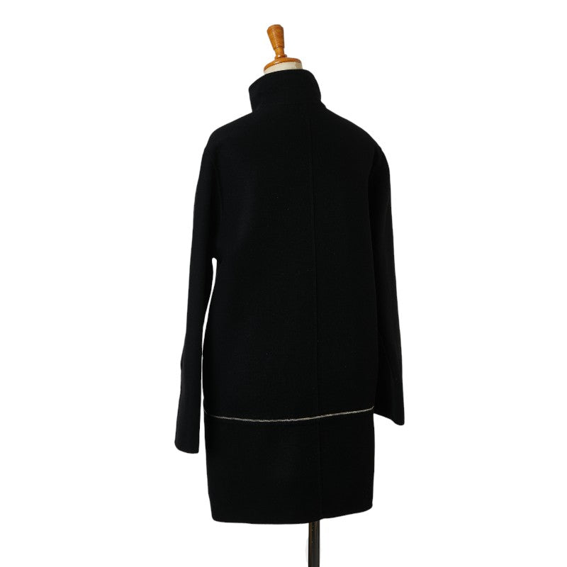 Louis Vuitton Cashmere Down Coat Black in Very Good Condition