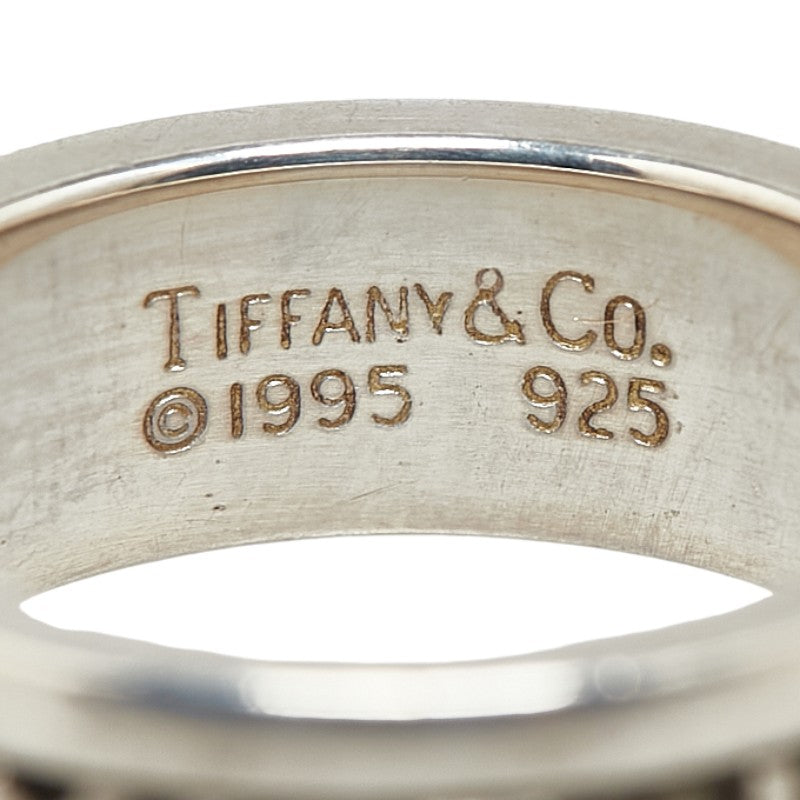 Tiffany & Co Atlas Ring SV925 Silver #49 in Very Good Condition