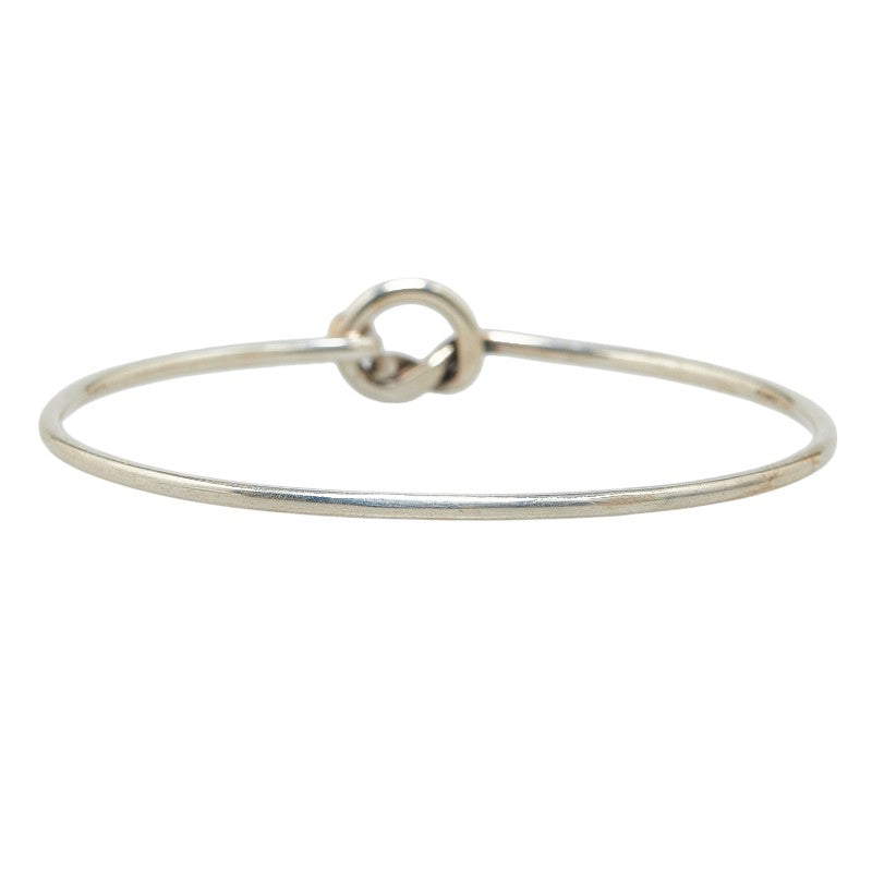 Tiffany & Co Love Knot Bracelet Bangle SV925 Silver K18YG Yellow Gold in Great Condition