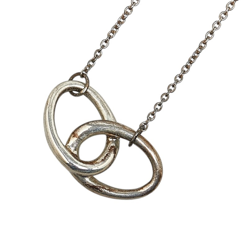 Tiffany & Co Double Loop Necklace SV925 Silver in Very Good Condition