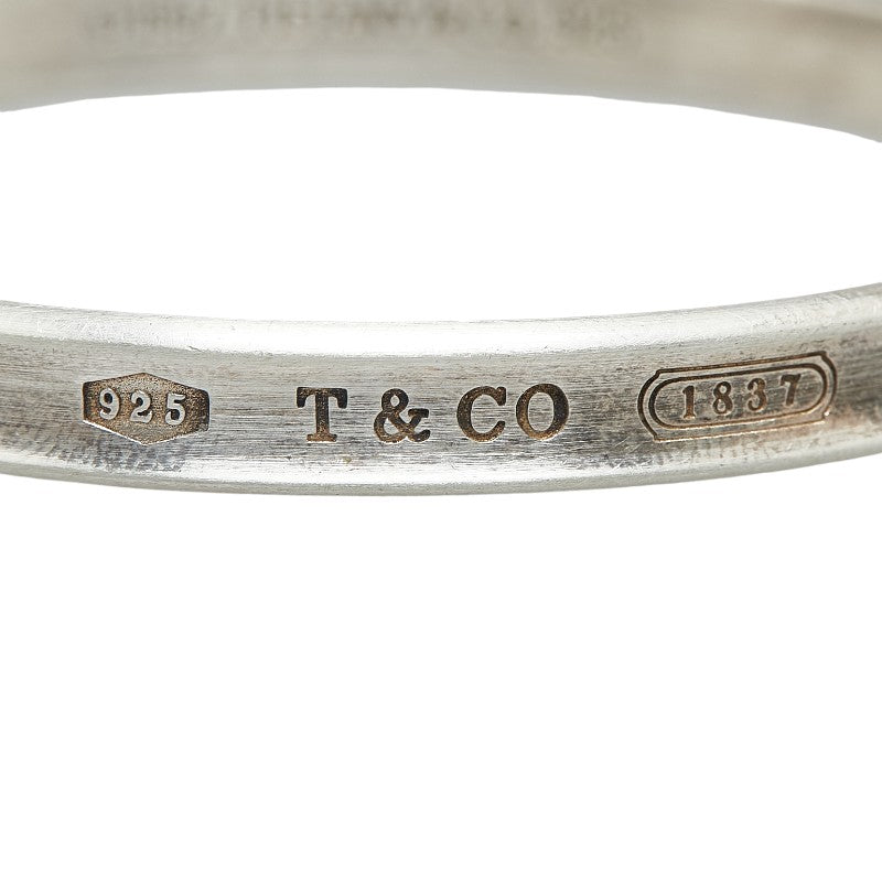 Tiffany & Co 1837 Narrow Bangle Bracelet SV925 Silver in Very Good Condition